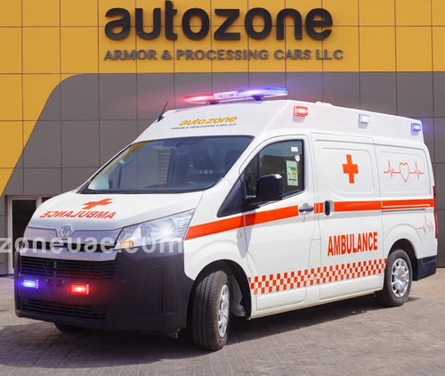 厢式救护车 - 2023 - AUTO ZONE ARMOR AND PROCESSING CARS L.L.C - 氧气治疗 / 机械式