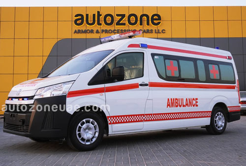 厢式救护车 - Hiace - AUTO ZONE ARMOR AND PROCESSING CARS L.L.C - 氧气治疗 / 汽油 / 机械式