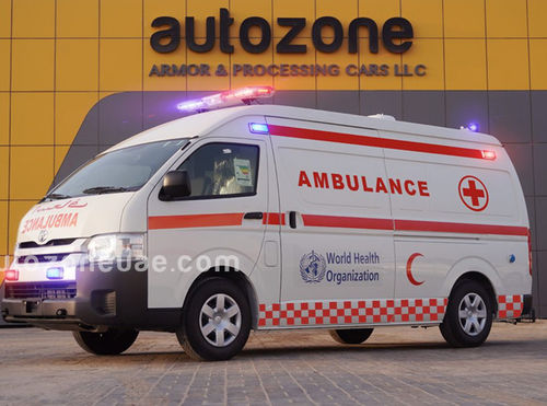 厢式救护车 - Hiace - AUTO ZONE ARMOR AND PROCESSING CARS L.L.C - 氧气治疗 / 机械式