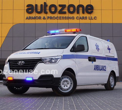 厢式救护车 - H1 - AUTO ZONE ARMOR AND PROCESSING CARS L.L.C - 氧气治疗 / 柴油 / 汽油