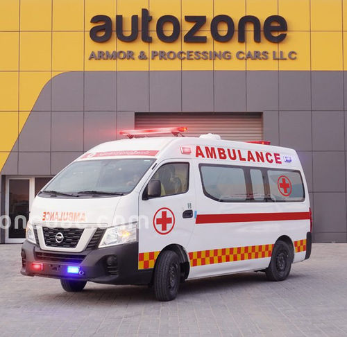 厢式救护车 - Urvan-NV350 - AUTO ZONE ARMOR AND PROCESSING CARS L.L.C - 氧气治疗 / 柴油 / 机械式