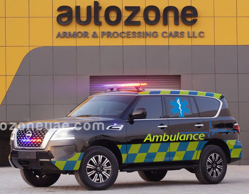 氧气治疗救护车 - Nissan Patrol - AUTO ZONE ARMOR AND PROCESSING CARS L.L.C - 四驱 / 自动