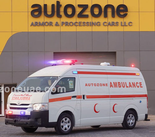 重症监护救护车 - Hiace - AUTO ZONE ARMOR AND PROCESSING CARS L.L.C - 厢式货车 / 氧气治疗 / 四驱