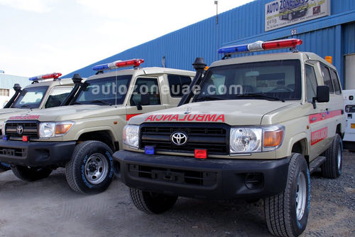 重症监护救护车 - HZJ78 - AUTO ZONE ARMOR AND PROCESSING CARS L.L.C - 氧气治疗 / 四驱 / 柴油