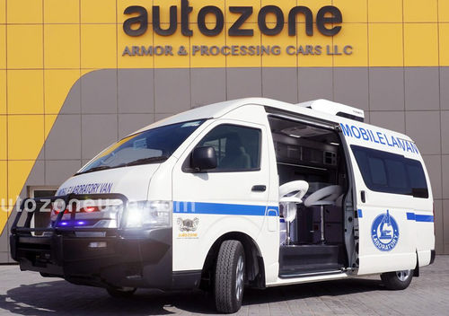 实验室移动医疗车 - AUTO ZONE ARMOR AND PROCESSING CARS L.L.C - 运输 / 厢式货车 / 柴油
