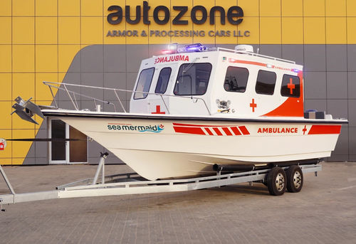 船式救护车 - ATZ37F-SEA MERMAID - AUTO ZONE ARMOR AND PROCESSING CARS L.L.C