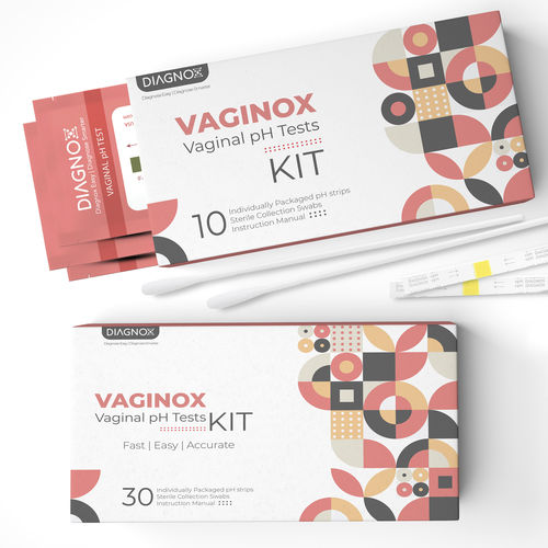 传染病试剂带 - Vaginox   - Diagnox Health - 阴道pH值 / 细菌性阴道病 / pH值