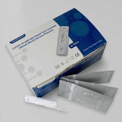 COVID-19新冠病毒快速诊断套装 - Diagnox Health - IgG免疫球蛋白G / 免疫球蛋白M / SARS-COV-2
