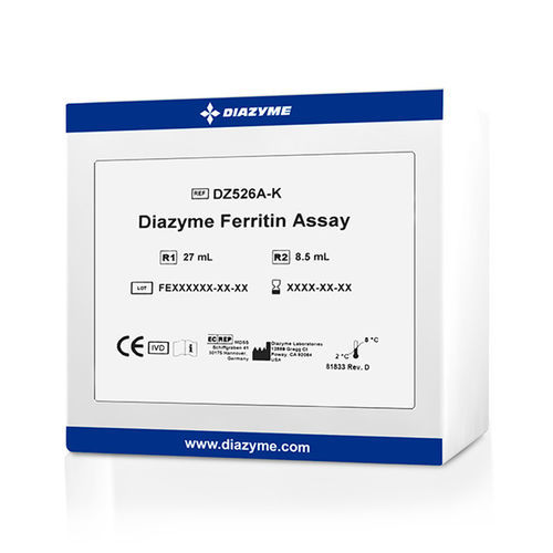 贫血症快速诊断套装 - DZ526A - Diazyme Laboratories, Inc. - 铁蛋白 / 生物标志物 / 锂