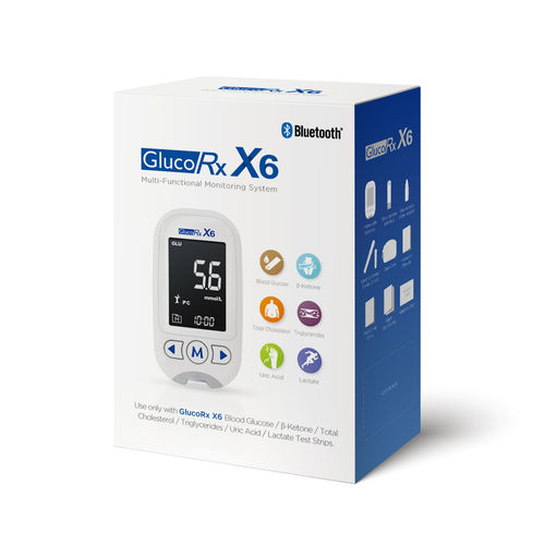紧凑型多参数监护仪 - X6 - GlucoRx - 氧气 / 血糖 / 重症监护