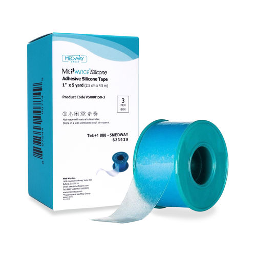 硅医用胶布 - MedVance® - MedWay Group - 防水 / 低变应原 / 透明