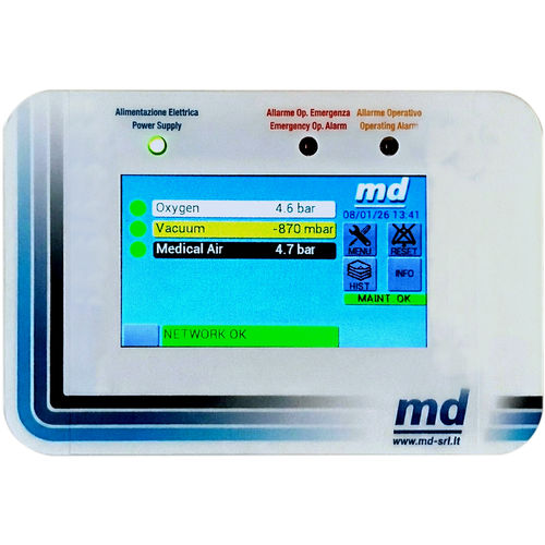 门开关警报系统 - Md S.r.l. Medical Gas Equipment - 触摸屏