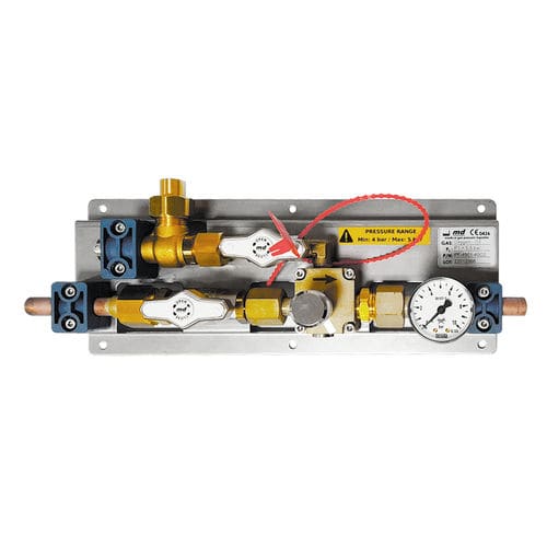 在线调节阀 - Md S.r.l. Medical Gas Equipment - 带安全防护 / 应急 / 用于高压力