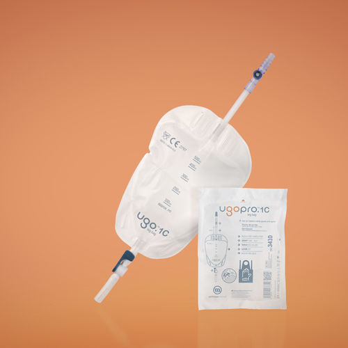泌尿引流袋 - Ugo Pro - Optimum Medical - 刻度 / 带防回流阀 / 聚氯乙烯