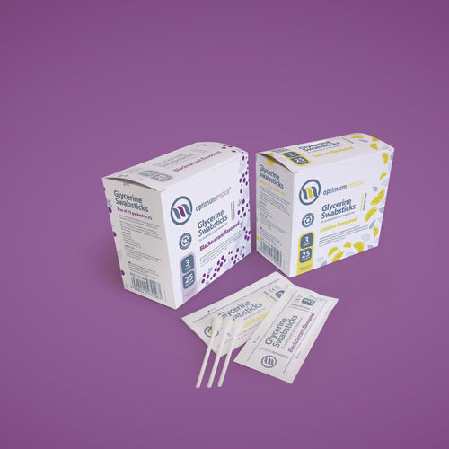口腔护理清洁棉签 - 1115 - Optimum Medical - 每盒75