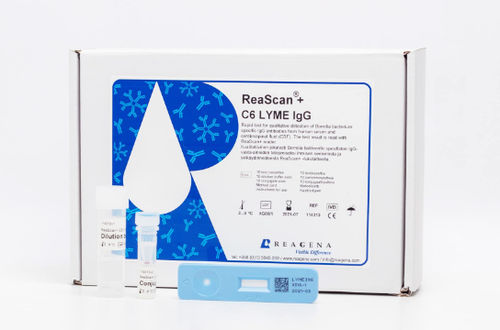传染病快速诊断检测 - ReaScan+ C6  - Reagena Ltd. - IgG免疫球蛋白G / 伯氏疏螺旋体 / 血清
