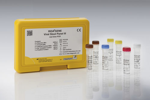 胃肠疾病快速诊断套装 - RIDA®GENE - R-Biopharm AG - 腺病毒 / 轮状病毒 / 诺瓦克病毒