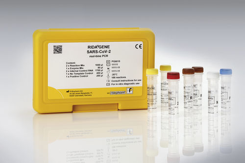 COVID-19新冠病毒快速诊断套装 - RIDA®GENE - R-Biopharm AG - 用于肺炎 / SARS-COV-2 / 冠状病毒