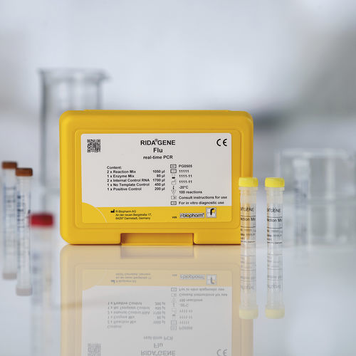 流感快速诊断套装 - RIDA®GENE - R-Biopharm AG - 甲型流感 / 乙型流感 / 临床
