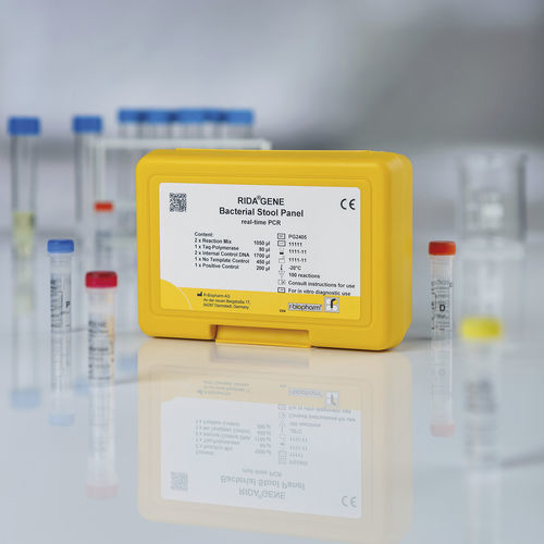 胃肠疾病快速诊断套装 - RIDA®GENE - R-Biopharm AG - 细菌 / 沙门氏菌 / 小肠结肠炎耶尔森菌