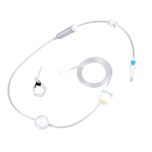 带滴水室输液器 - SYQ-WT - Zhejiang Runqiang Medical Instruments - 带龙头阀 / 带过滤器防颗粒污染 / 带止血阀
