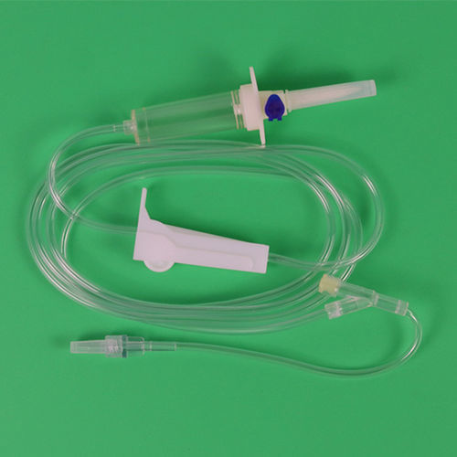 带Y型连接器输液器 - 3 - Rongbo Medical - 带滴水室 / 带龙头阀