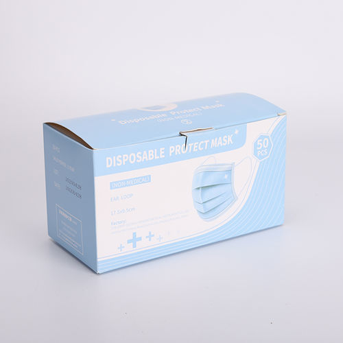 布料防护口罩 - Rongbo Medical - 半面罩 / 成人 / 50个每盒
