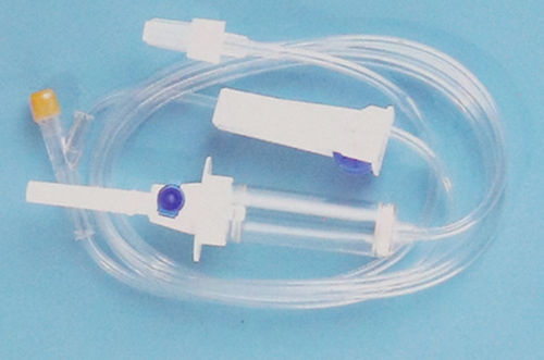 带滴水室输液器 - 1065 - Rongbo Medical - 带龙头阀