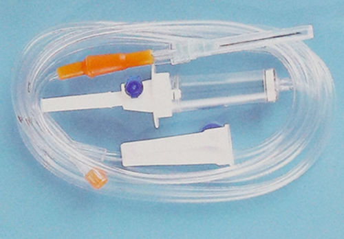 带Y型连接器输液器 - 1064 - Rongbo Medical - 带滴水室 / 带龙头阀