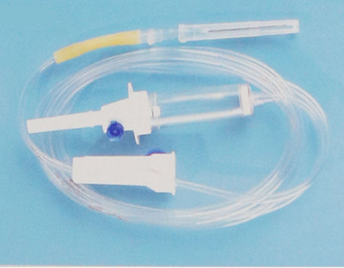 带滴水室输液器 - 1060 - Rongbo Medical - 带龙头阀