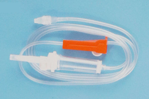 带滴水室输液器 - 1058 - Rongbo Medical - 带龙头阀