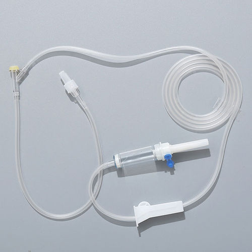皮下输液器 - 1.2/1.5/1.9 - Rongbo Medical - 聚氯乙烯 / 带Y型连接器 / 带滴水室