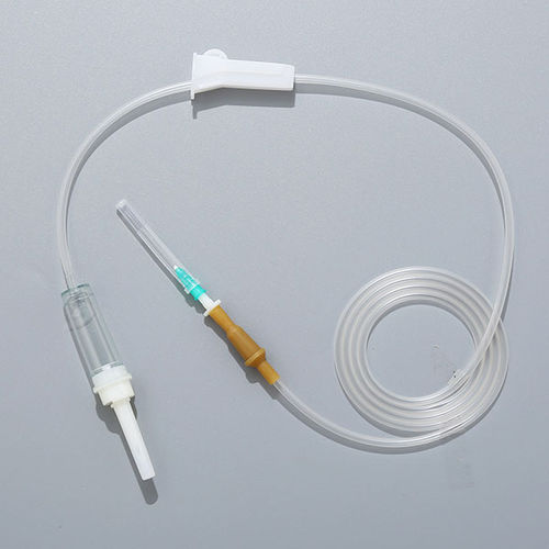 聚氯乙烯输液器 - 1.2/1.5/1.9 - Rongbo Medical - 带滴水室 / 带过滤器防颗粒污染 / 带龙头阀