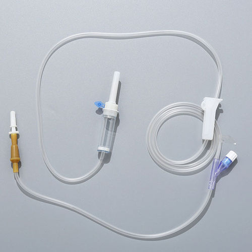 聚氯乙烯输液器 - Rongbo Medical - 带滴水室 / 带过滤器防颗粒污染 / 带龙头阀