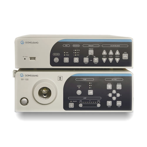 内窥镜视频处理器 - GV-100 - Gongjiang Endoscopy Instruments - 带有记录仪 / 用于USB接口 / 集成LED光源