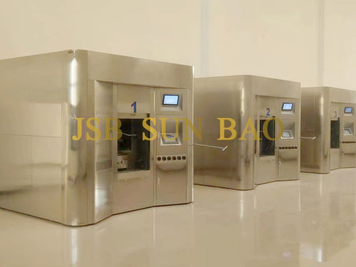 火化炉 - Flat - Shandong Jinshanbao Environmental Protection Equipment Co., Ltd. - 火焰式 / 氧化 / 停尸房