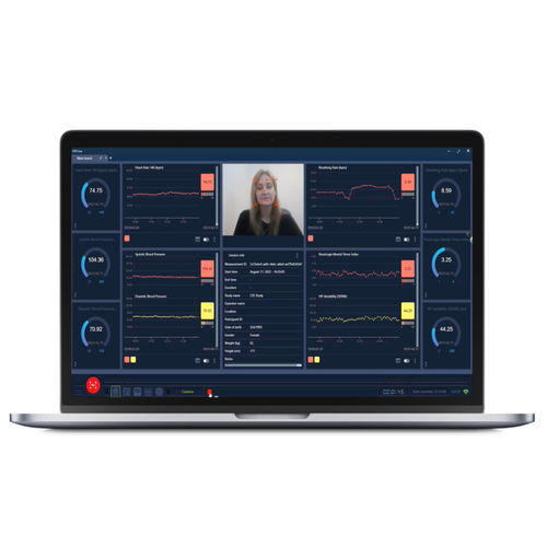 医用Web应用程序 - DFX Live™ - NuraLogix Corporation - 监护 / 远程医疗 / Windows