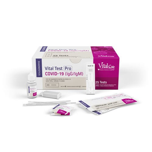 COVID-19新冠病毒快速诊断套装 - SPA VITAL CARE Production, Distribution et Logistique - IgG免疫球蛋白G / 免疫球蛋白M / 铅