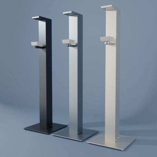 消毒洗手液分配器 / 落地式 - Asepta - Mtg Gmbh - 手动操作