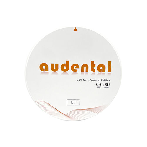 氧化锆牙科材料 - UT - Audental Bio-Material Co., Ltd - 用于牙桥 / 用于牙冠 / 用于牙嵌