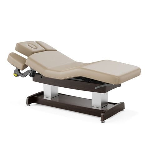 电动spa床 - Union Salon - Jiangsu Sintang Health & Technology - 可调靠背高度 / 带头部孔 / 带手臂托架