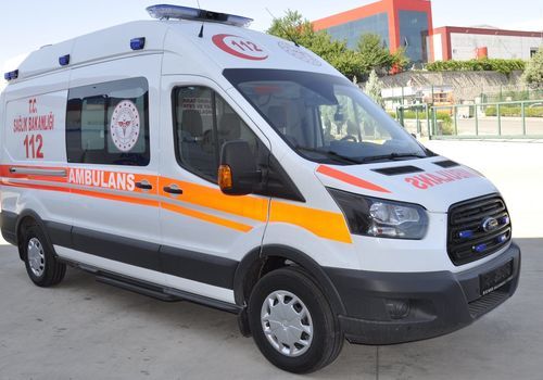 重症监护救护车 - Ford Transit - eos ambulance - 厢式货车 / 4担架 / 氧气治疗