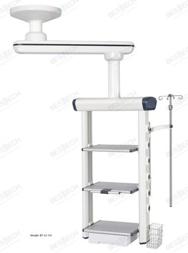 吊顶医用吊塔 - BT-26-1H - Bestech Technologies Co., Ltd - 重症监护 / 用于手术室 / 单臂式