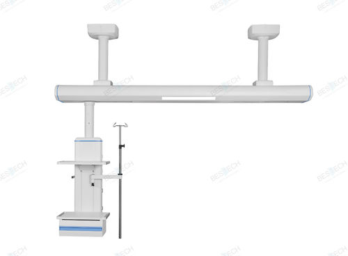 吊顶医用吊桥 - BT-26-ICUB-C - Bestech Technologies Co., Ltd - 重症监护 / 用于手术室 / 单臂式
