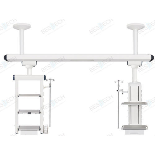 吊顶医用吊桥 - BT-31-ICU-CH - Bestech Technologies Co., Ltd - 重症监护 / 用于手术室 / 2臂式