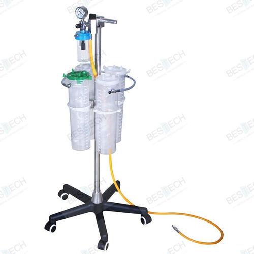 气动手术吸引器 - BT-71-2XY - Bestech Technologies Co., Ltd - 带滑轮