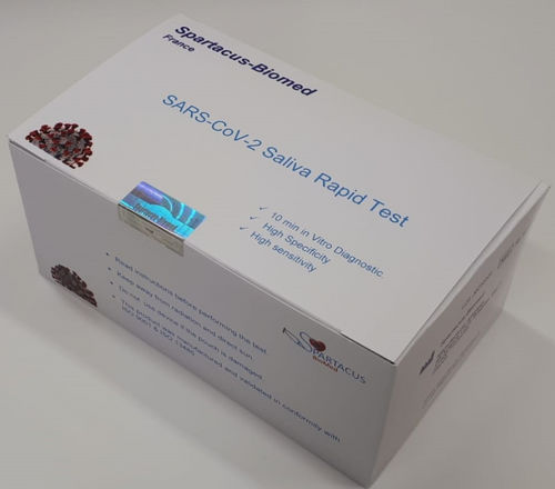 传染病快速诊断检测 - Spartacus-biomed - 用于病毒 / SARS-COV-2 / 唾液