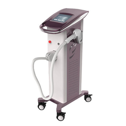 脱毛激光仪 - HF- 501D - Guangzhou Huafei Tongda Technology Co., Ltd - 二极管 / 推车式 / 毫秒