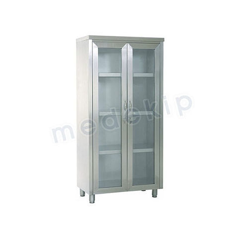 手术室柜 - MED 1135 - 1136 - Medekip Medical - 搁板 / 不锈钢 / 灰色