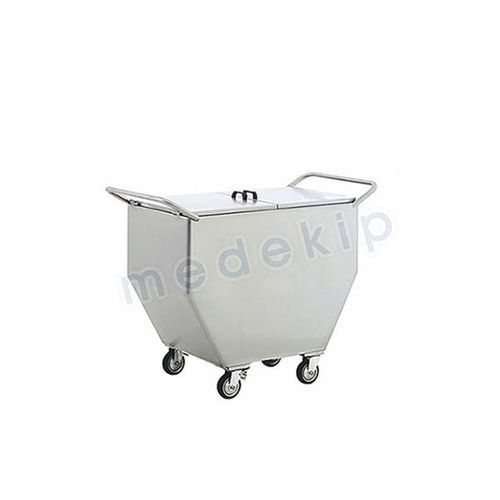 医用推车 - MED 2190 - 2195 - Medekip Medical - 垃圾桶 / 移动式 / 折叠